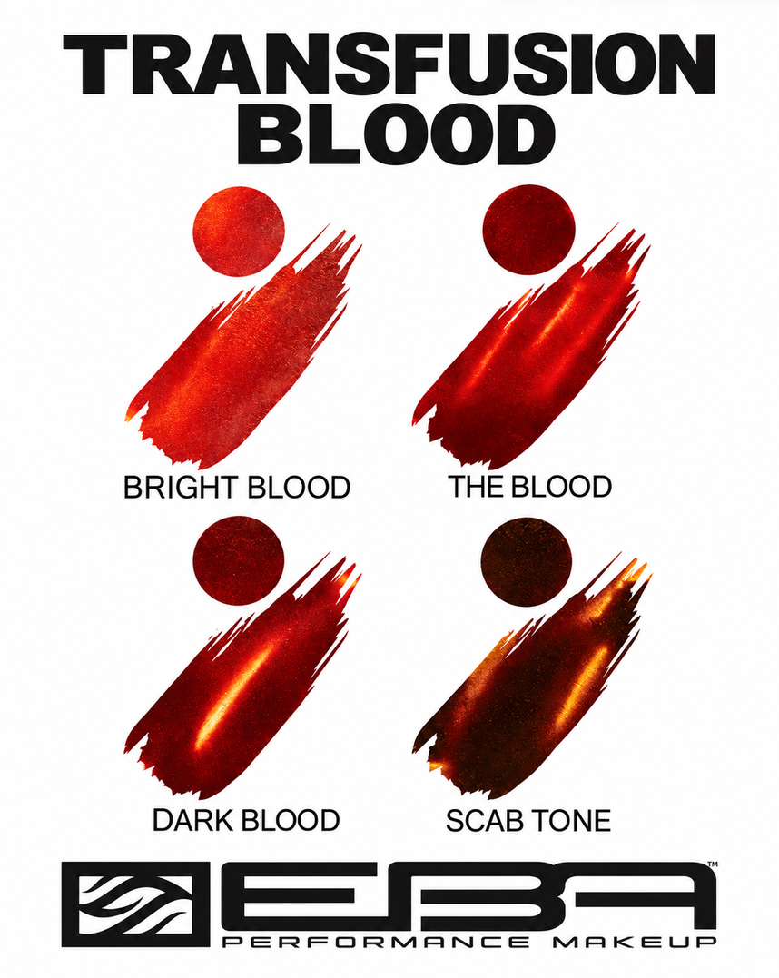 EBA Performance Makeup blood products promotional image
