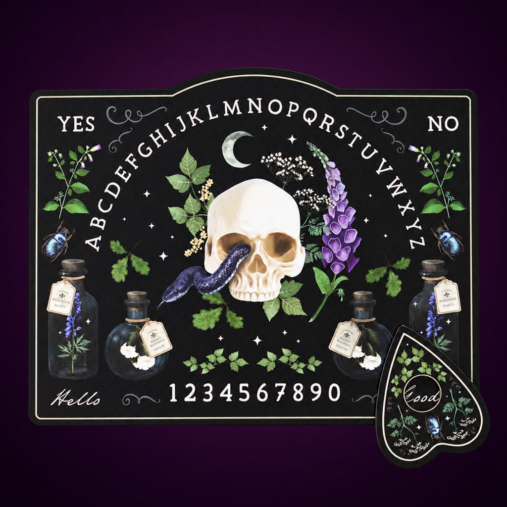 Poisonous Plants Talking Board – product view 5 on dark plum gradient