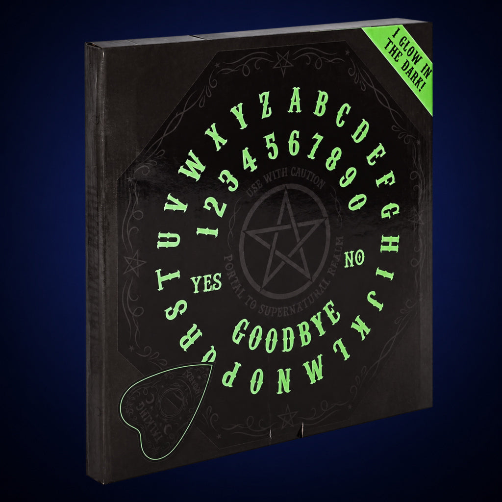 Glow in the Dark Spirit Board – packaging view 5 on dark indigo gradient