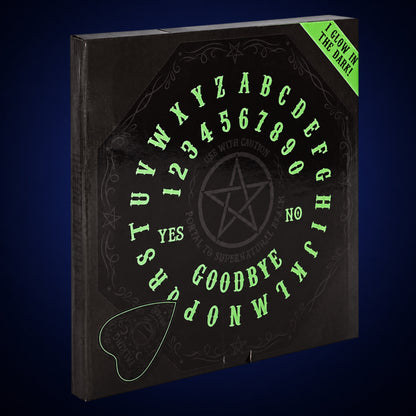Glow in the Dark Spirit Board – packaging view 5 on dark indigo gradient