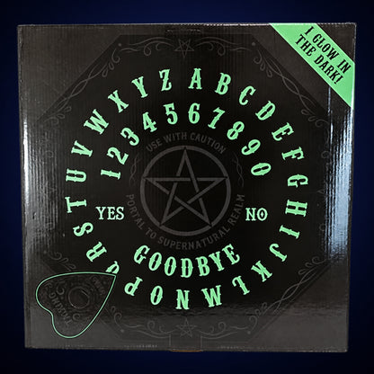 Glow in the Dark Spirit Board – packaging view 6 on dark indigo gradient