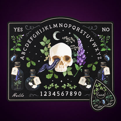Poisonous Plants Talking Board – product view 5 on dark plum gradient