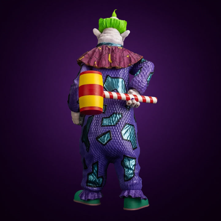Scream Greats Killer Klowns from Outer Space Jumbo 8-inch figure – view 5 on dark violet gradient