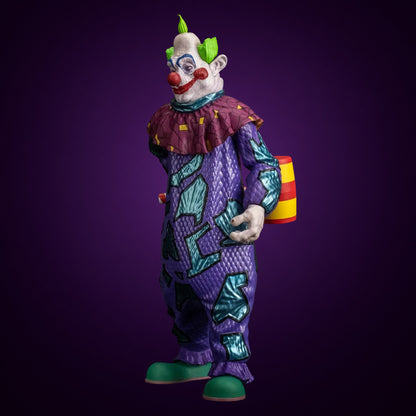 Scream Greats Killer Klowns from Outer Space Jumbo 8-inch figure – view 6 on dark violet gradient