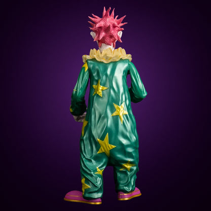 Scream Greats Killer Klowns from Outer Space Spikey 8-inch figure – view 5 on dark violet gradient