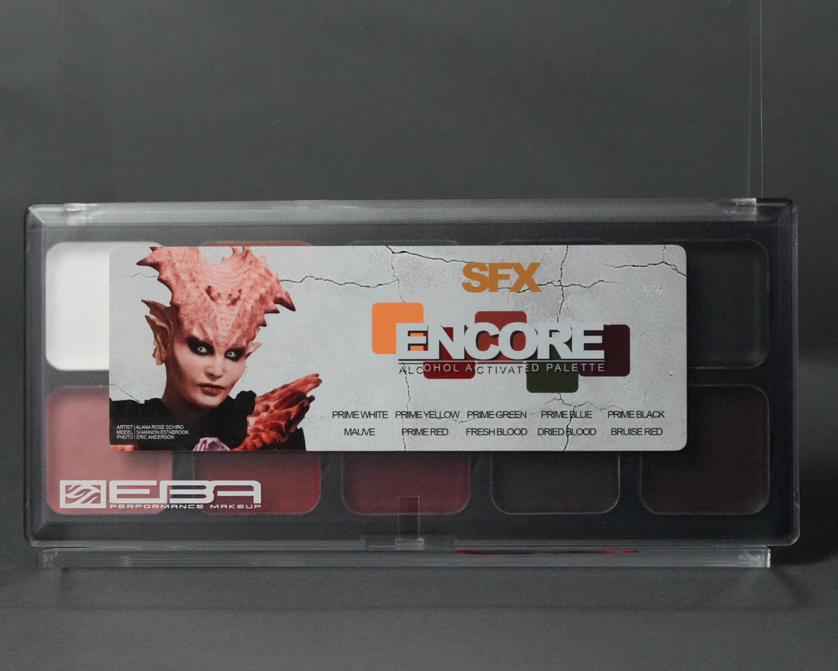 EBA Performance Makeup Encore Alcohol Palette - SFX Edition product photograph